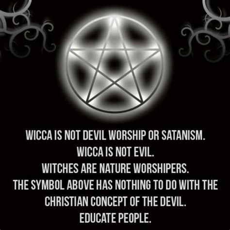 Wiccaa vs satansm